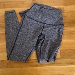 Tesla  Purple Heather Gray Leggings